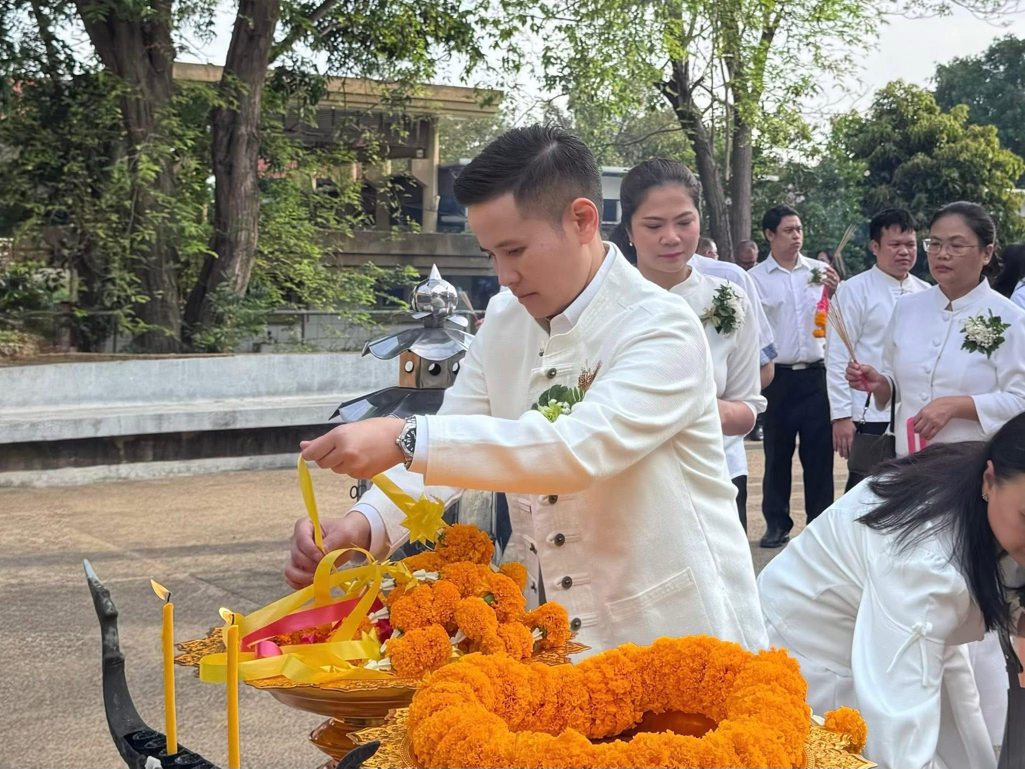 title - ส.ป.ก. อ่างทอง ร่วมกิจกรรมไหว้ครูช่าง เพื่อเป็นการน้อมรำลึกถึงบุญคุณครู อาจารย์ 